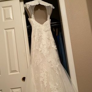 Vera Wang David’s Bridal gown